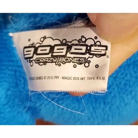 Rare 9" Crazy Bones Rufistar Plush Stuffed Animal Blue Alien Star Toy Comic HTF - Picture 7 of 13